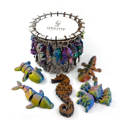 LOADED RETAIL KEYCHAIN STAND 80PC - ASSORTED DESIGN