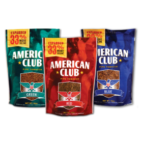 AMERICAN CLUB PIPE TOBACCO 16OZ