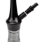 AMY DELUXE HOOKAH ALU BUBBLE 128.02 - TRANSPARENT BLACK