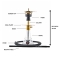 AMY DELUXE HOOKAH ALU CONE MINI 125.03