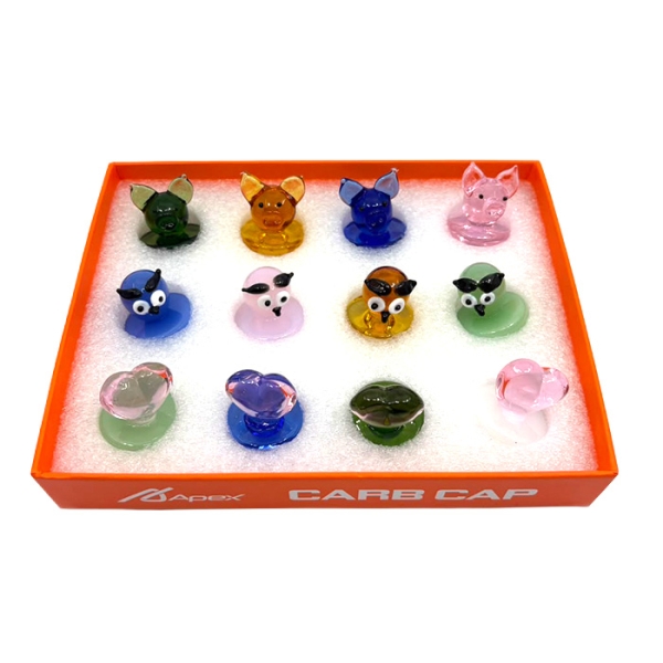 APEX CARB CAP DISPLAY 12CT - CCP 400