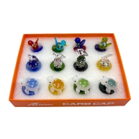 APEX CARB CAP DISPLAY 12CT - CCP 205