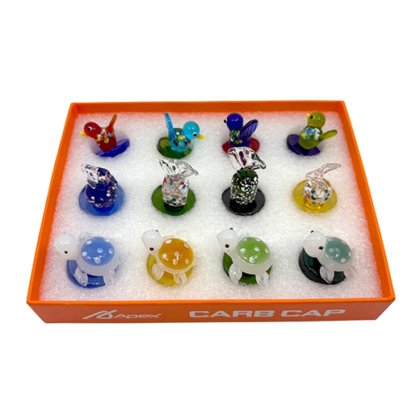 APEX CARB CAP DISPLAY 12CT - CCP 205
