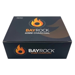 BAY ROCK CHARCOAL 100PC 40MM