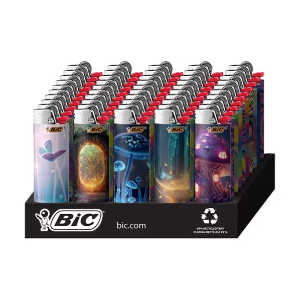 BIC LIGHTER 50CT - WHIMSICAL