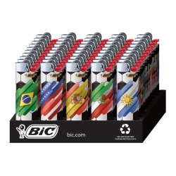 BIC LIGHTER 50CT - WORLD CUP