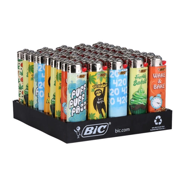 BIC LIGHTER 50CT - CLOUD 9