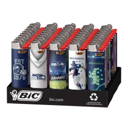 BIC LIGHTER 50CT - SEATTLE SEAHAWKS