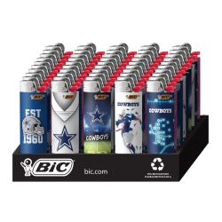 BIC LIGHTER 50CT - DALLAS COWBOYS