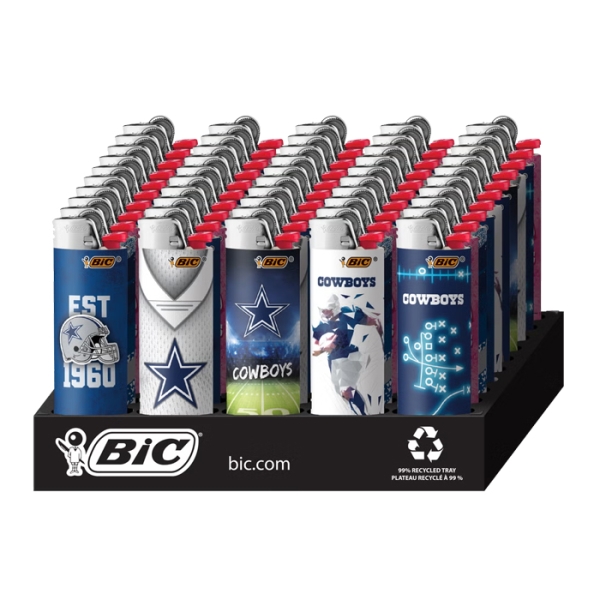 BIC LIGHTER 50CT - DALLAS COWBOYS