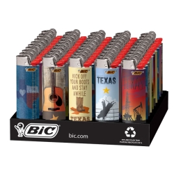 BIC LIGHTER 50CT - TEXAS