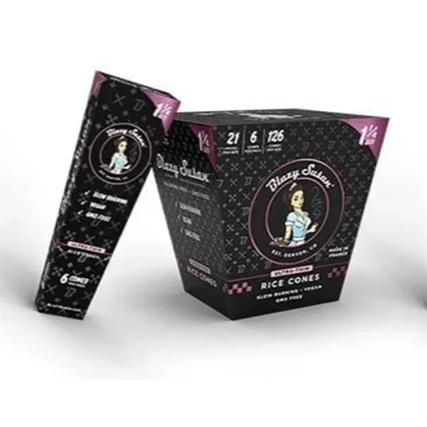 BLAZY SUSAN ULTRA THIN CONES - 1 1/4 6PK 21CT BLAZY SUSAN ULTRA THIN CONES - 1 1/4 6PK 21CT