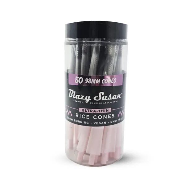 BLAZY SUSAN ULTRA THIN CONES - 98MM 50CT JARS