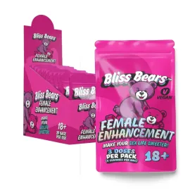 BONER BEARS BLISS ENHANCEMENT GUMMIES 6PC 20CT
