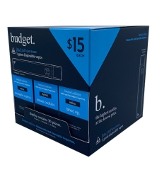 BUDGET LE STARTER BOX HHC DISPOSABLE 1G 30CT - SAT/IND/HYB