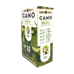 CAMO x POD JUICE NATURAL LEAF WRAPS 5PC 25CT