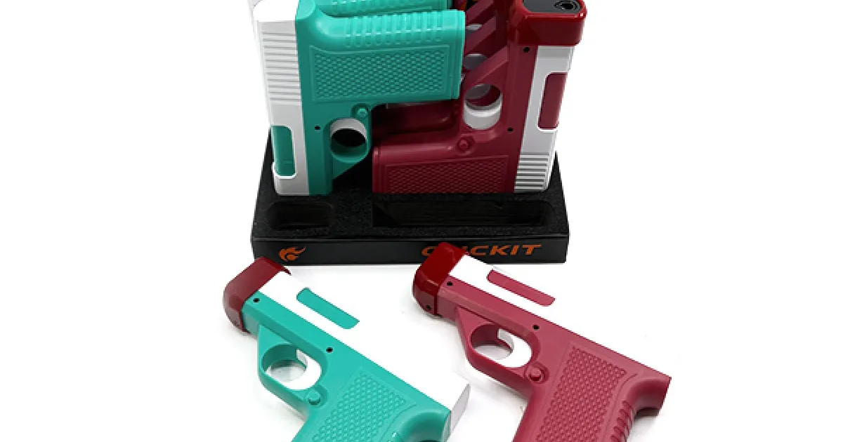 CLICKIT RED&BLUE SINGLE TORCH 10CT GH-6278B