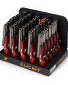 CLICKIT DOUBLE BARREL FLAME SHOTGUN LIGHTER 30PC GH-2441