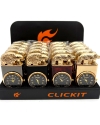 CLICKIT CROCODILE TORCH FLAME 2IN1 20PC GH-7269