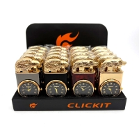 CLICKIT CROCODILE TORCH FLAME 2IN1 20PC GH-7269