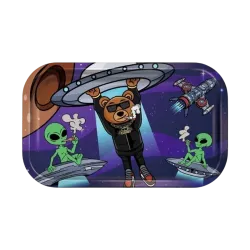 CLOUDZ SMOKE ALIEN MEDIUM ROLLING TRAY