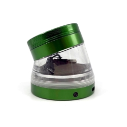 CRUSHERS GRINDER LED 75MM 4PARTS 6CT - GR402