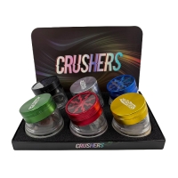 CRUSHERS GRINDER LED 75MM 4PARTS 6CT - GR402