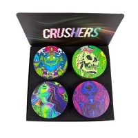 CRUSHERS GRINDER 90MM 4PARTS 6CT - GR535