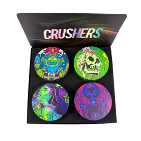 CRUSHERS GRINDER 90MM 4PARTS 6CT - GR535