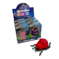 CRUSHERS GRINDER ZA BEETLE 12CT - GR761 ASSORTED COLORS