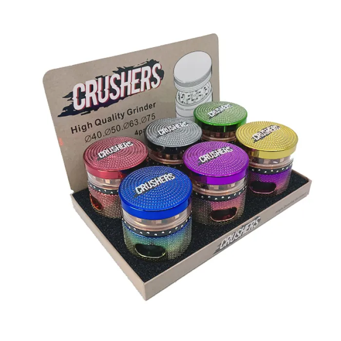 CRUSHERS GRINDERS 63MM 6CT DISPLAY GR191