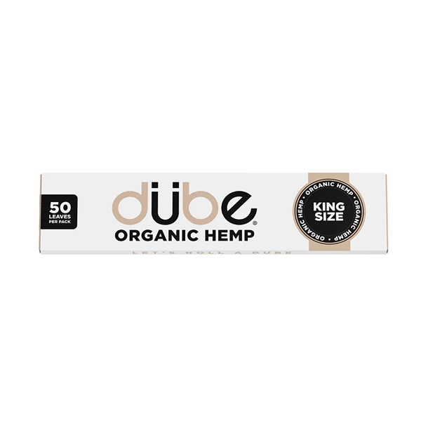 DUBE ORGANIC HEMP ROLLING PAPER 50PC 50CT