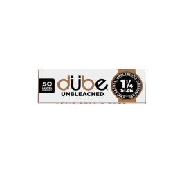 DUBE UNBLEACHED ROLLING PAPER 50PC 50CT