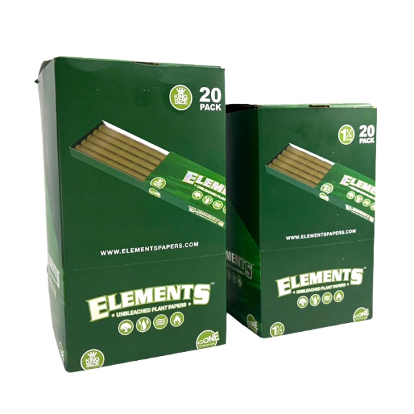 ELEMENTS GREEN CONE 20PK 12CT