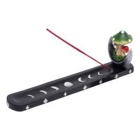 FUJIMA MUSHROOM MOONPHASE INCENSE BURNER 10.6IN IB221