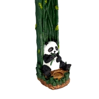 FUJIMA PANDA IN BAMBOO FOREST UPRIGHT BURNER 10.5" IB104