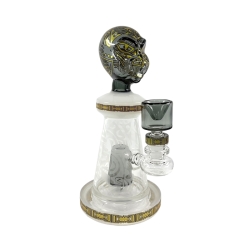 WATER PIPE 8" GLASS GBL033