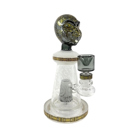 WATER PIPE 8" GLASS GBL033