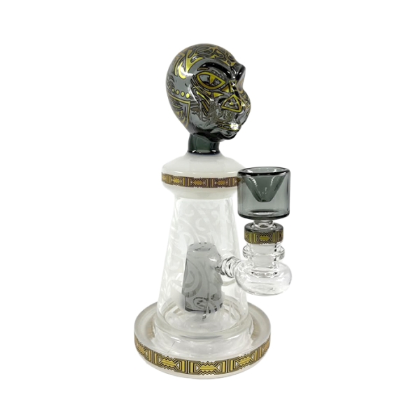 WATER PIPE 8" GLASS GBL033
