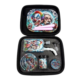 JUICEBOX WATER PIPE SMOKERS TRAVEL KIT 6PC - JOKER 4 PWS34
