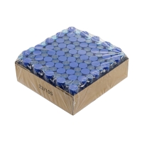 PLASTIC JAR SCREW TOP 100PC - ASSORTED COLOR