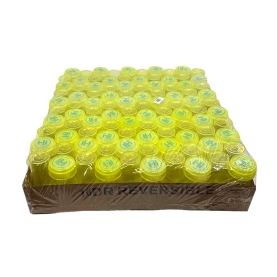 PLASTIC JAR REVERSIBLE VIALS 16DR 100PC - ASSORTED COLOR