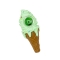 IDGAF SILICONE HAND PIPE 20PC SHP1010 - ICE CREAM
