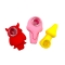 SILICONE HAND PIPE 36PC SHP36 - ASSORTED