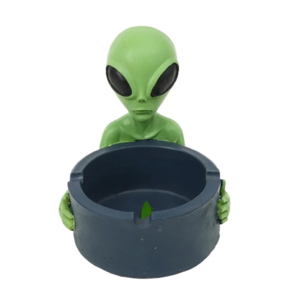 RESIN ASHTRAY 1PC - ALIEN