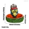 RESIN ASHTRAY 1PC - SMOKING GORILLA