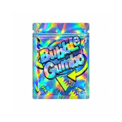 SMOKE PROOF BAGS 1G 100CT - BUBBLE GUMBO