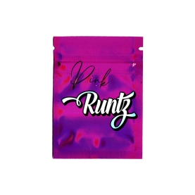 SMOKE PROOF BAGS 1G 100CT - PINK RUNTZ