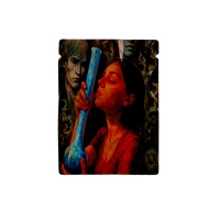 SMOKE PROOF BAGS 1G 100CT - BONG GIRL