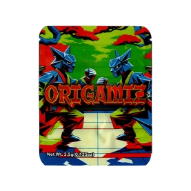 SMOKE PROOF BAGS 3.5G 50CT - ORIGAMIZ